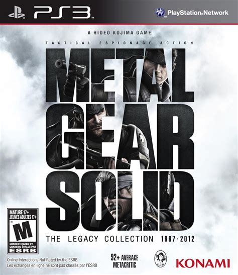 Picked up 'Metal Gear Solid: The Legacy Collection 1987